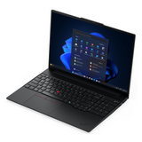 Lenovo ThinkPad E16 Gen 3 Laptop, Intel Core Ultra 5 225U Processor, 8GB RAM, 512GB SSD, 16" WUXGA Display, DOS, Includes Bag, English & Arabic Keyboard, Black, 1 Year Warranty | 21SR005JGR