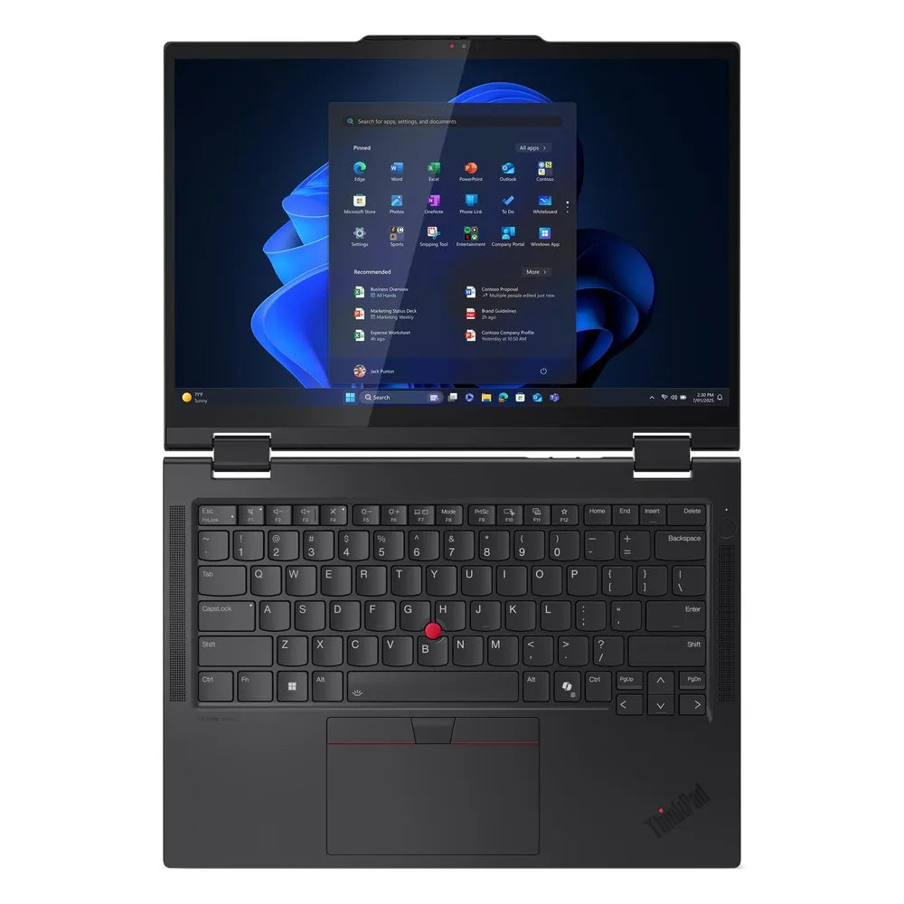 Lenovo ThinkPad L16 Gen 2 Laptop, Intel Core Ultra 7 255U Processor, 8GB RAM, 512GB SSD, 16" WUXGA Display, DOS, English & Arabic Backlit Keyboard, 3 Year Warranty | 21SA0010GR
