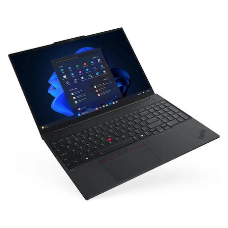 Lenovo ThinkPad E16 Gen 3 Laptop, Intel Core Ultra 5 225U Processor, 16GB RAM, 512GB SSD, 16" WUXGA Display, Windows 11 Pro, English & Arabic Backlit Keyboard, 2 Year Warranty | 21SR005MGR