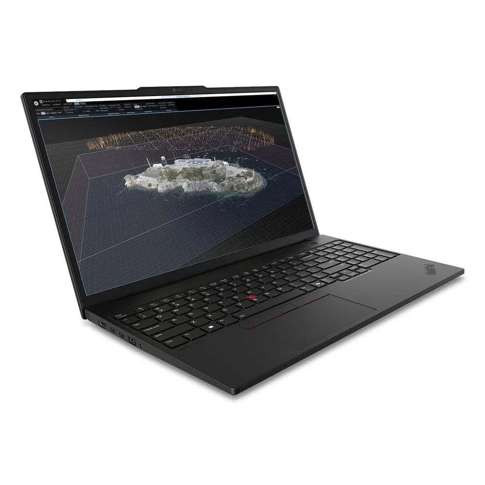 Lenovo ThinkPad P16s Gen 4 Workstation Laptop, Intel Core Ultra 7 255H Processor, 16GB RAM, 512GB SSD, 6GB NVIDIA RTX PRO 500 Graphics, 16” WUXGA Display, Windows 11 Pro, English & Arabic Backlit Keyboard, 3 Year Warranty | 21QV000YGR
