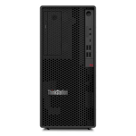 Lenovo ThinkStation P2 Tower Workstation PC, Intel Core i9-14900 Processor, 8GB RAM, 512GB SSD, DOS, 500W Power Supply, 3 Year Warranty | 30FRS0D600