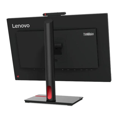 Lenovo ThinkVision T24v-30 VoIP Monitor, 23.8" FHD (1920 x 1080) Resolution, 75Hz, Anti-glare, HDMI, DisplayPort, VGA, USB Hub, Tilt/Pivot/Swivel/Height Adjustable Stand, 2.0MP IR+RGB Camera, Integrated Speakers & Mic, Black, 3 Year Warranty | 63D8MAT3UK