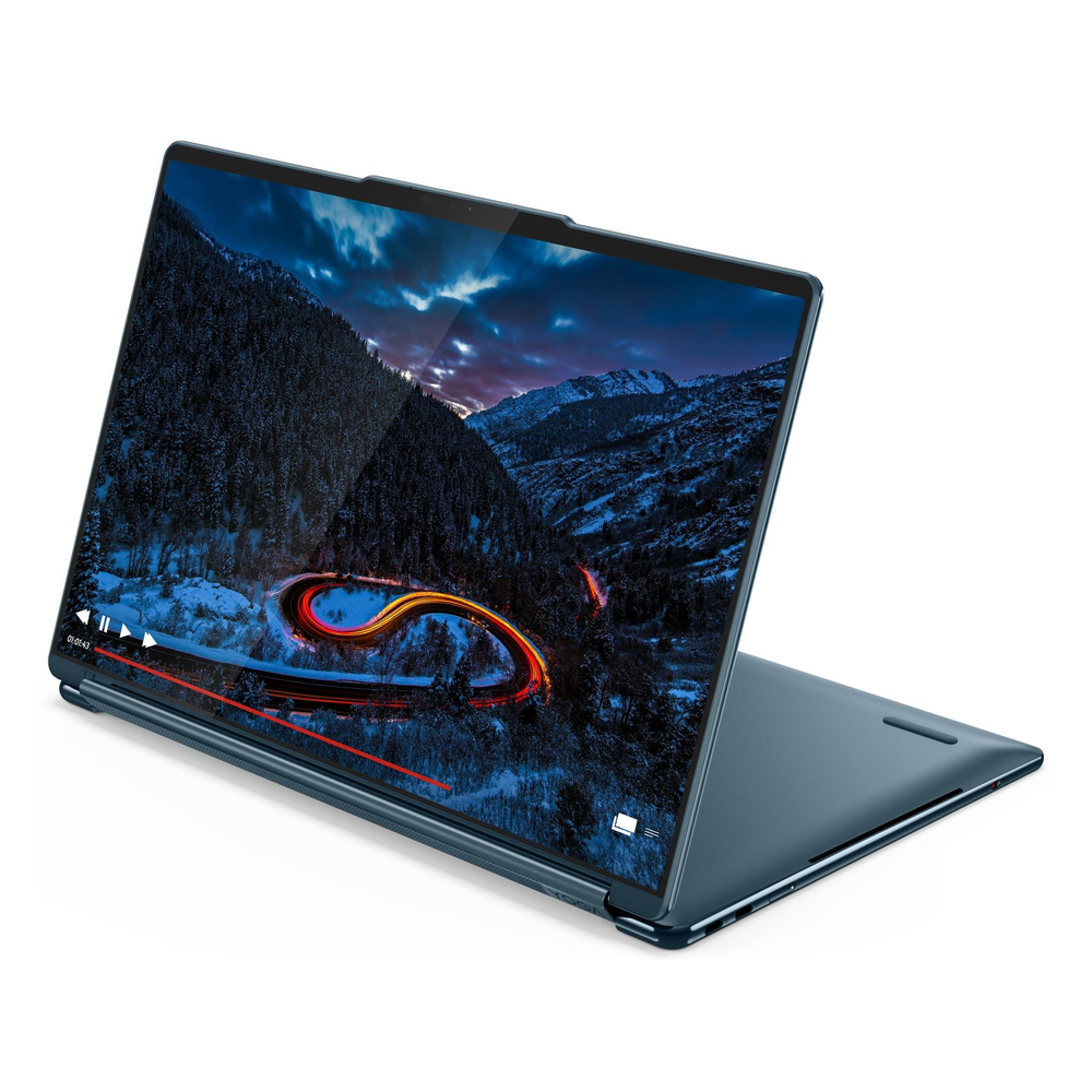 Lenovo Yoga Book 9 14IAH10 Laptop, Intel Core Ultra 7 255H Processor, 32GB RAM, 1TB SSD, 2 x 14" 2.8K WQXGA+ OLED Touch Display, Windows 11 Home, Tidal Teal, 1 Year Warranty | 83KJ000MAX