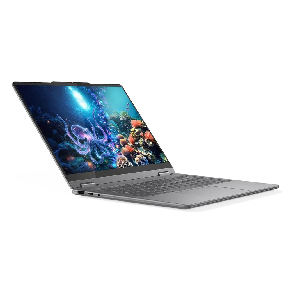 Lenovo Yoga 7 2-in-1 14ILL10 Laptop, Intel Core Ultra 7 258V Processor, 32GB RAM, 1TB SSD, 14" 2.8K OLED Touch Display, Windows 11 Home, English & Arabic Backlit Keyboard, 2 Year Warranty | 83JQ003TAX