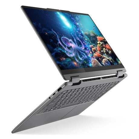 Lenovo Yoga 7 2-in-1 14ILL10 Laptop, Intel Core Ultra 7 256V Processor, 16GB RAM, 512GB SSD, 14" WUXGA OLED Touch Display, Windows 11 Home, English & Arabic Backlit Keyboard, 2 Year Warranty | 83JQ00B0AX