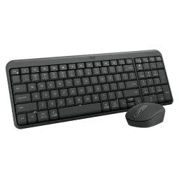 Logitech MK250 Compact Bluetooth Wireless Keyboard & Mouse Combo, Bluetooth Low Energy Technology, Keyboard Layout: Compact layout with number pad, 1000 DPI Optical Mouse Sensor, Up to 12 months Battery Life, Black, 1 Year Warranty | 920-013531