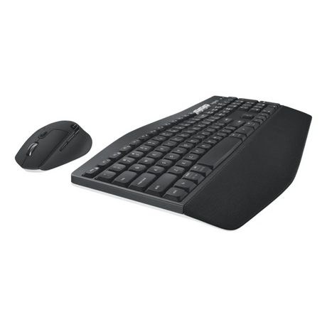 Logitech MK850 Wireless Keyboard & Mouse Combo, 2.4Ghz Wireless Reciever, Bluetooth, 100% Keyboard Layout, 1000 DPI Logitech Advanced Optical Mouse Sensor, Up to 36 months Battery Life, Black, 1 Year Warranty | 920-010568