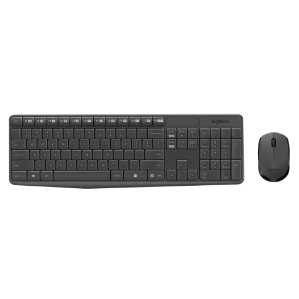 KEYBOARD WITH MOUSE WIRELESS LOGITECH | MK235