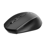 Genuine M7097 BG Wireless Mouse, 1200 DPI Optical Sensor with Precise Tracking, Ergonomic Design, USB 2.0, Compatible with Windows, Mac OS & Linux, Black/Grey, 1 Year Warranty | M7097 BG