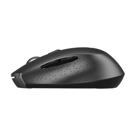 Genuine M7097 BG Wireless Mouse, 1200 DPI Optical Sensor with Precise Tracking, Ergonomic Design, USB 2.0, Compatible with Windows, Mac OS & Linux, Black/Grey, 1 Year Warranty | M7097 BG
