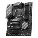 MSI B760 Gaming Plus WIFI Motherboard, LGA1700 Socket, ATX Form Factor, DDR5 Ram, PCIe 5.0, USB 10Gbps, HDMI, DP, Wi-Fi 6E, Bluetooth, Realtek 2.5Gb Ethernet, M.2 Shield Frozr, Heavy Plated VRM Heatsink, 1 Year Warranty | 911-7D98-046-051