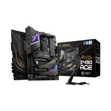 Msi MEG Z490 ACE WiFi AR GB Motherboard, LGA 1200 Socket, ATX Form Factor, DDR4 Ram, PCIe 3.0, Intel Wi-Fi 6 AX201, Bluetooth 5.1, USB 20 GBps, Realtek 8125B 2.5G LAN + Intel I219V Gigabit LAN, M.2 Sheild Frozr, 1 Year Warranty | MSI-MEG-Z490-ACE