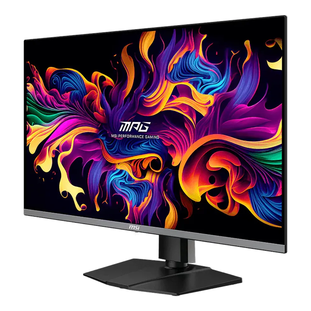 MSI MPG 321URX QD-OLED Gaming Monitor, 32" 4K UHD (3840 x 2160) Resolution, 240Hz, QD-OLED Panel, 0.03ms (GtG) Response Time, HDMI 2.1, DisplayPort, USB-C (90W PD), Tilt/Swivel/Height Adjustable Stand, Black, 3 Year Warranty | 9S6-3DD29A-011
