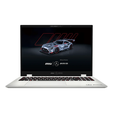 MSI Mercedes AMG B2VMG Copilot+ Laptop, Intel Core Ultra 9-288V Processor, 32GB RAM, 1TB SSD, 16” UHD+ OLED Display, Windows 11 Home, English & Arabic Backlit Keyboard, Urban Silver, 1 Year Warranty | 9S7-15A352-089