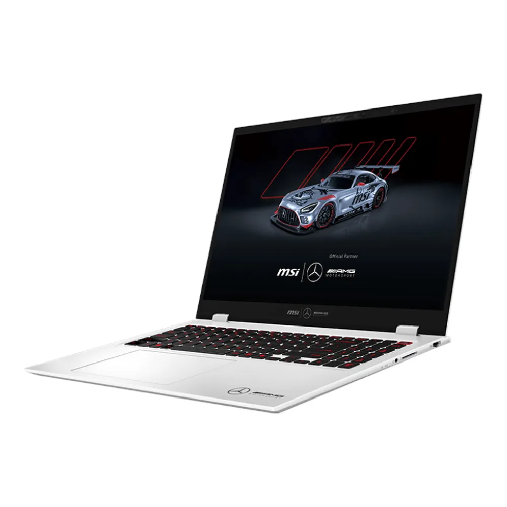 MSI Mercedes AMG B2VMG Copilot+ Laptop, Intel Core Ultra 9-288V Processor, 32GB RAM, 1TB SSD, 16” UHD+ OLED Display, Windows 11 Home, English & Arabic Backlit Keyboard, Urban Silver, 1 Year Warranty | 9S7-15A352-089