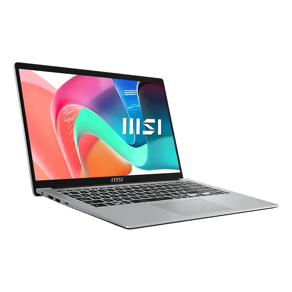 MSI Modern 15 Business Laptop, Intel Core i5-1334U Processor, 8GB DDR4 RAM, 512GB SSD, Intel Iris Xe Graphics, 15.6" FHD IPS-Level Display, Windows 11 Home, Wi-Fi 6E, Bluetooth v5.3, English & Arabic Backlit Keyboard, 1 Year Warranty | 9S7-15S122-894