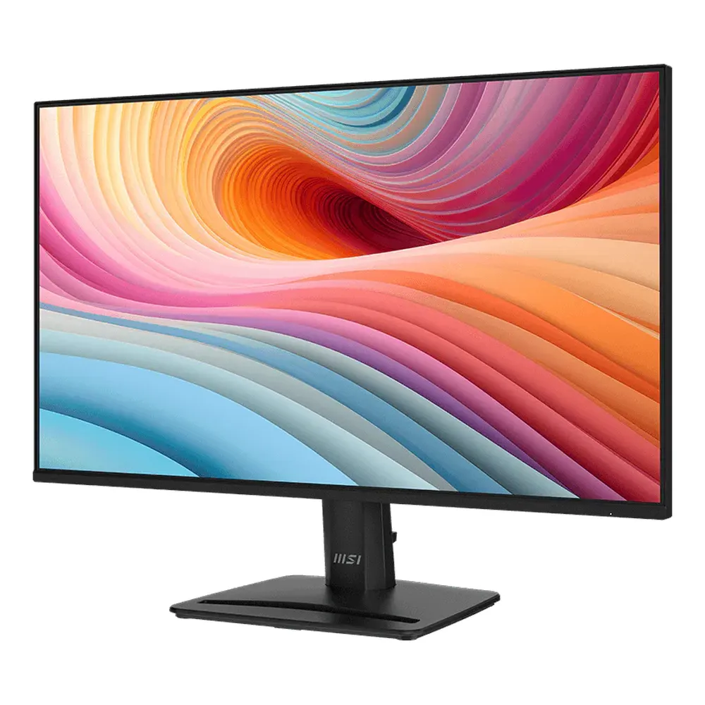 MSI PRO MP251 E2 Business Monitor, 24.5" FHD (1920 x 1080) Resolution, 120Hz, IPS Panel, 1ms (MPRT) Response Time, HDMI, DisplayPort, D-Sub (VGA), Tilt Adjustable Stand, Black, 1 Year Warranty | 9S6-3PD2CM-015