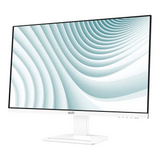 MSI PRO MP273AW Business Monitor, 27" FHD (1920 x 1080) Resolution, 100Hz, IPS Panel, Anti-glare, 1ms (MPRT) Response Time, HDMI, DisplayPort, D-Sub (VGA), Tilt Adjustable Stand, White, 1 Year Warranty | 9S6-3PB4CH-089