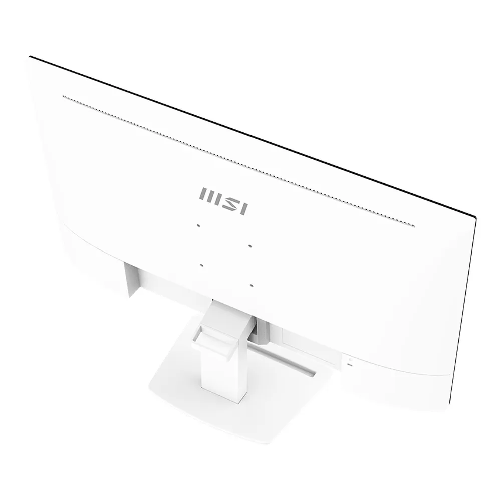 MSI PRO MP273AW Business Monitor, 27" FHD (1920 x 1080) Resolution, 100Hz, IPS Panel, Anti-glare, 1ms (MPRT) Response Time, HDMI, DisplayPort, D-Sub (VGA), Tilt Adjustable Stand, White, 1 Year Warranty | 9S6-3PB4CH-089