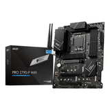 MSI PRO Z790-P WIFI Gaming Motherboard, LGA1700 Socket, ATX Form Factor, DDR5 Ram, PCIe 5.0, USB 20Gbps, HDMI, DP, Wi-Fi 6E, Bluetooth, Intel 2.5Gb Ethernet, M.2 Shield Frozr, Heavy Plated VRM Heatsink, 1 Year Warranty | 911-7E06-073