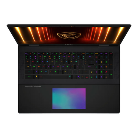 MSI Titan 18 HX AI A2XWJG Gaming Laptop, Intel Core Ultra 9 285HX Processor, 96GB RAM, 4TB SSD, 18” UHD+ 120Hz Display, 24GB NVIDIA GeForce RTX 5090 Graphics, Windows 11 Home, English & Arabic Cherry Mechanical Per-Key RGB Gaming Keyboard, 2 Year