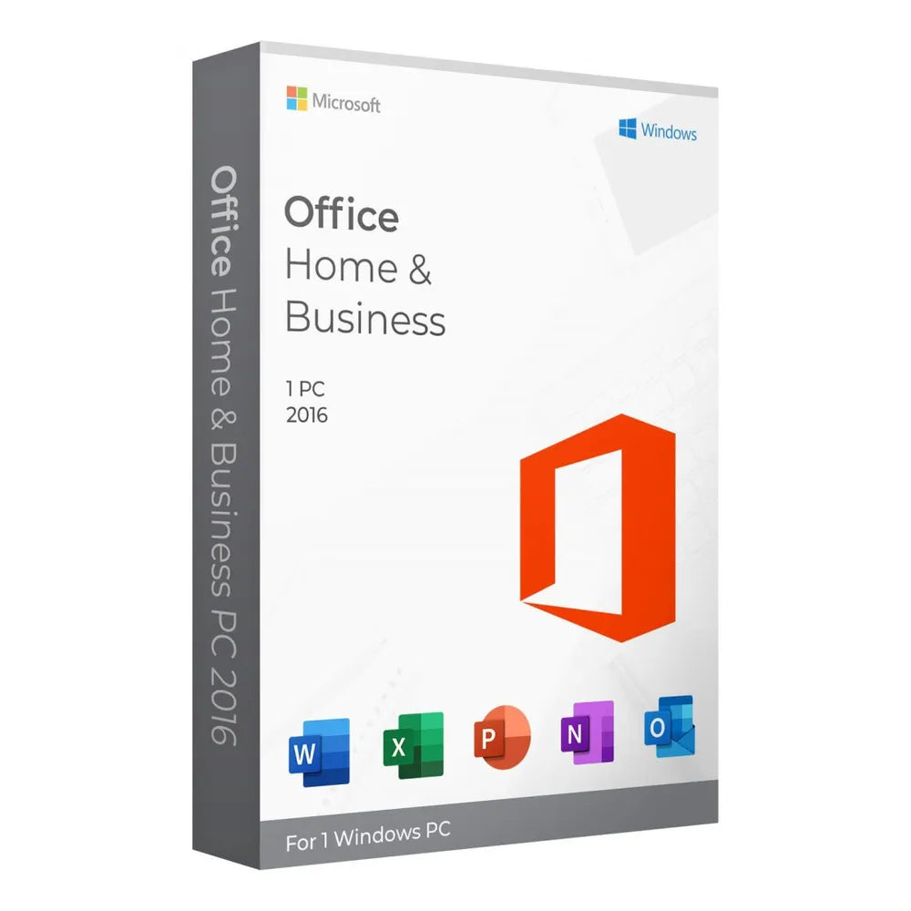 Microsoft Office Home & Business 2016 Mac License, 1 x User, Intel Processor, 4GB RAM, 6GB Storage, Electronic License, macOS Required, 1 Year Warranty | W6F-00529-00945