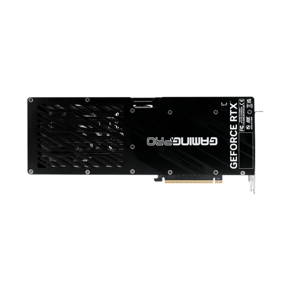 Palit GeForce RTX 5070 GamingPro OC Edition Graphics Card, GDDR7 12 GB 192-bit Memory, HDMI 2.1b, DP 2.1b Outputs, PCI Express 5.0, 2572 MHz Boost Clock, 28  GBps Memory Clock, 1 Year Warranty | NE75070T19K9- GB2050A
