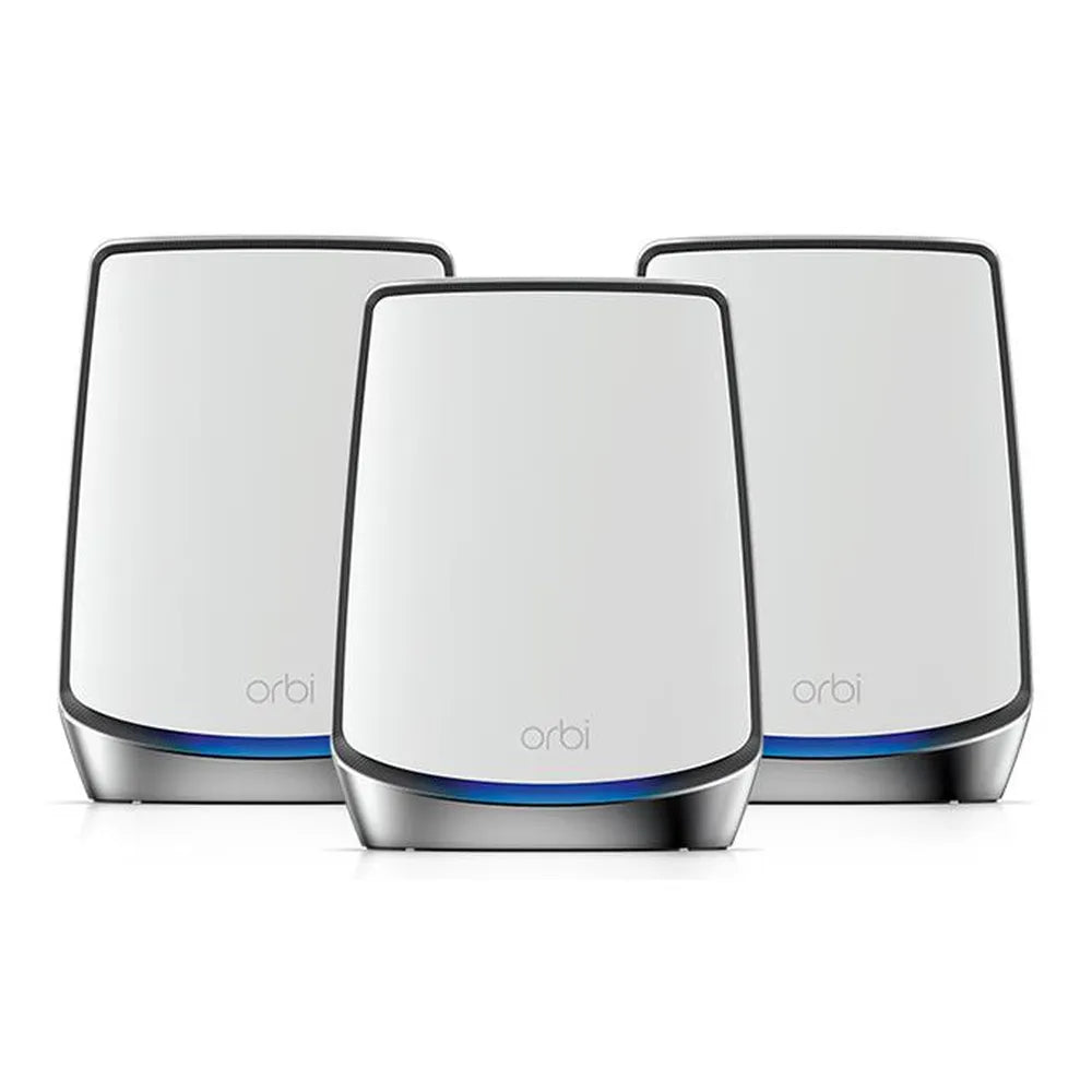Netgear Orbi 850 Series Tri-band WiFi 6 Router, Up to 2 Gig Ethernet, 6  GBps Wireless Speed, 1 Year Warranty | RBK853-100EUS