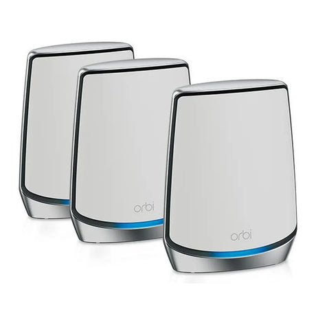 Netgear Orbi 850 Series Tri-band WiFi 6 Router, Up to 2 Gig Ethernet, 6  GBps Wireless Speed, 1 Year Warranty | RBK853-100EUS