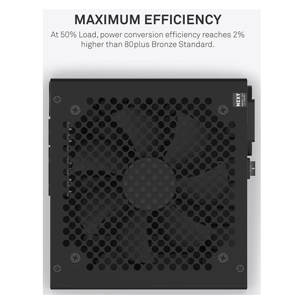 POWER SUPPLY 650W NZXT C650 80 PLUS BRONZE | PA-6B1BB-UK