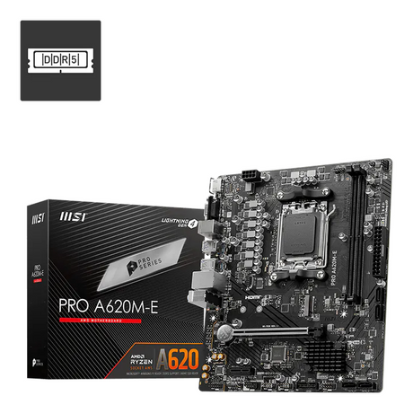 MSI PRO A620M-E Micro-ATX AM5 Motherboard