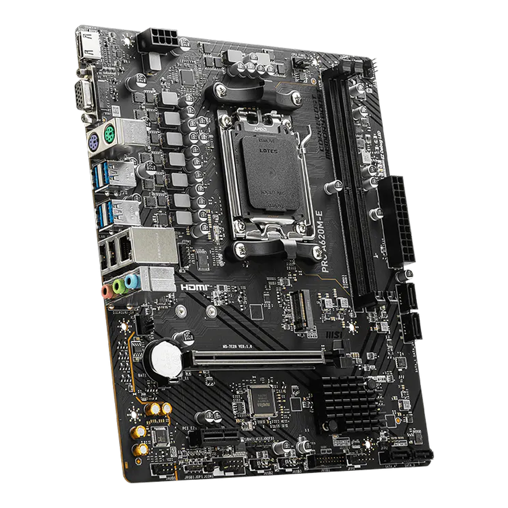 MSI PRO A620M-E Micro-ATX AM5 Motherboard
