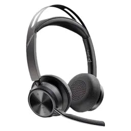 Poly Voyager Focus 2 M USB-C/A Headset, USB-C, Bluetooth, On-ear Binaural Headset, Noise cancelling Microphone, Black, 1 Year Warranty | 9T9J4AA