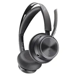 Poly Voyager Focus 2 M USB-C/A Headset, USB-C, Bluetooth, On-ear Binaural Headset, Noise cancelling Microphone, Black, 1 Year Warranty | 9T9J4AA