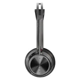 Poly Voyager Focus 2 M USB-C/A Headset, USB-C, Bluetooth, On-ear Binaural Headset, Noise cancelling Microphone, Black, 1 Year Warranty | 9T9J4AA