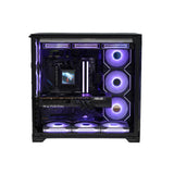 Pre-Built Lian Li O11 Vision Tower Gaming PC, AMD Ryzen 7 9800X3D Processor, 32GB RAM, 4TB SSD, 16GB Asus RTX 9070XT Prime OC, DOS, 1 Year Warranty | Lian-Li-R7-RX9070XT