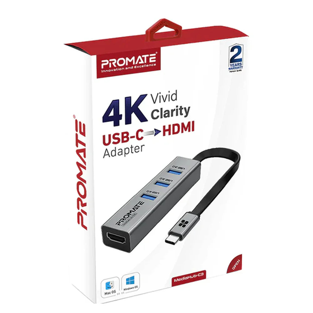 Promate-Adapter-MEDIAHUB-C3