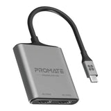 Promate-MediaLink-H2-USB-C-to-Dual-HDMI-Adapter-MEDIALINK-H2