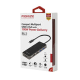 Promate-PrimeHub-Go-9-in-1-USB-C-Hub-PRIMEHUB-GO