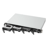 QNAP Compact 1U short-depth rackmount 4 BAY NAS, ARM 64-bit Cortex-A55 Processor, 4GB RAM, High-speed storage, NPU Acceleration, Dual 2.5GbE Connectivity, RJ-45, USB-C, 1 Year Warranty | TS-433EU