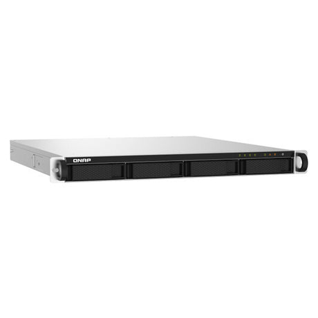 QNAP TS-432PXU 4-Bay Rackmount NAS Box, Alpine AL324 Processor, 2GB DDR4 RAM, 2x 2.5GbE & 2x 10GbE SFP+ Ports, 1U Form Factor, 1 Year Warranty | TS-432PXU-2G