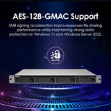 QNAP TS-432PXU-RP 4-Bay Rackmount NAS Box, Alpine AL324 Processor, 2GB DDR4 RAM, 2x 2.5GbE & 2x 10GbE SFP+ Ports, Redundant 250W Power Supply, 1 Year Warranty | TS-432PXU-RP-2G