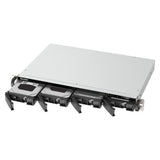 QNAP TS-433EU 4-Bay Short Depth Rackmount NAS Box, ARM Cortex-A55 Processor, 4GB RAM, 2x 2.5GbE Ports, 1U Form Factor, 1 Year Warranty | TS-433EU
