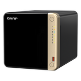 QNAP TS-464 4-Bay Tower NAS Box, Intel Celeron N5095 Processor, 8GB DDR4 RAM, 2x 2.5GbE Ports, Dual M.2 NVMe Slots, 1 Year Warranty | TS-464-8G