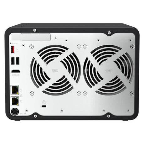 QNAP TS-664 6-Bay Tower NAS Box, Intel Celeron N5095 Processor, 8GB DDR4 RAM, 2x 2.5GbE Ports, Dual M.2 NVMe Slots, 1 Year Warranty | TS-664-8G