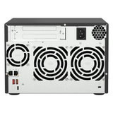 QNAP TS-673A 6-Bay Tower NAS Box, AMD Ryzen V1500B Processor, 8GB DDR4 RAM, 2x 2.5GbE Ports, Dual M.2 NVMe Slots, 1 Year Warranty | TS-673A-8G