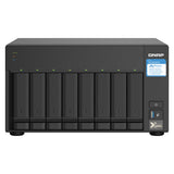 QNAP TS-832PX 8-Bay Tower NAS Box, Alpine AL324 Processor, 4GB DDR4 RAM, 2x 2.5GbE & 2x 10GbE SFP+ Ports, 1 Year Warranty | TS-832PX-4G