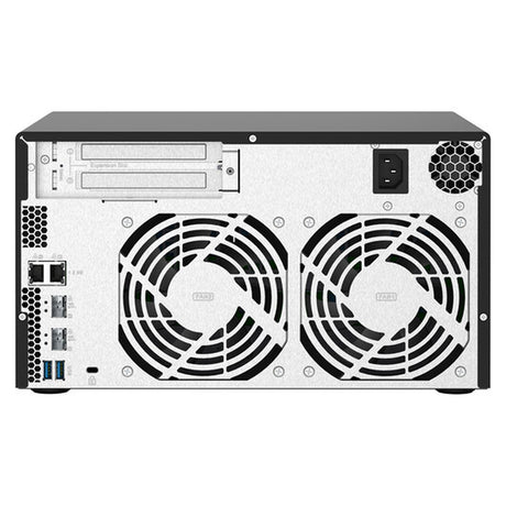 QNAP TS-832PX 8-Bay Tower NAS Box, Alpine AL324 Processor, 4GB DDR4 RAM, 2x 2.5GbE & 2x 10GbE SFP+ Ports, 1 Year Warranty | TS-832PX-4G