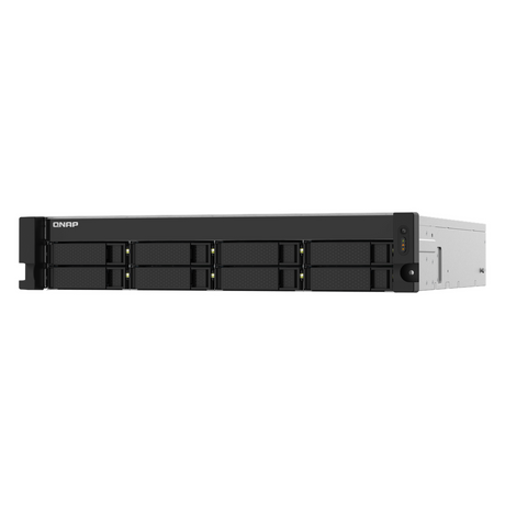 QNAP TS-832PXU 8-Bay Rackmount NAS Box, Alpine AL324 Processor, 4GB DDR4 RAM, 2x 2.5GbE & 2x 10GbE SFP+ Ports, 2U Form Factor, 1 Year Warranty | TS-832PXU-4G