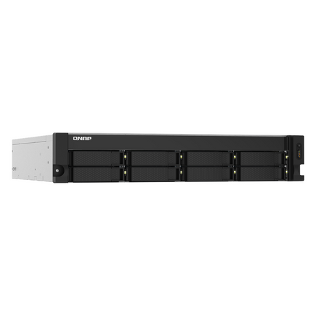 QNAP TS-832PXU 8-Bay Rackmount NAS Box, Alpine AL324 Processor, 4GB DDR4 RAM, 2x 2.5GbE & 2x 10GbE SFP+ Ports, 2U Form Factor, 1 Year Warranty | TS-832PXU-4G